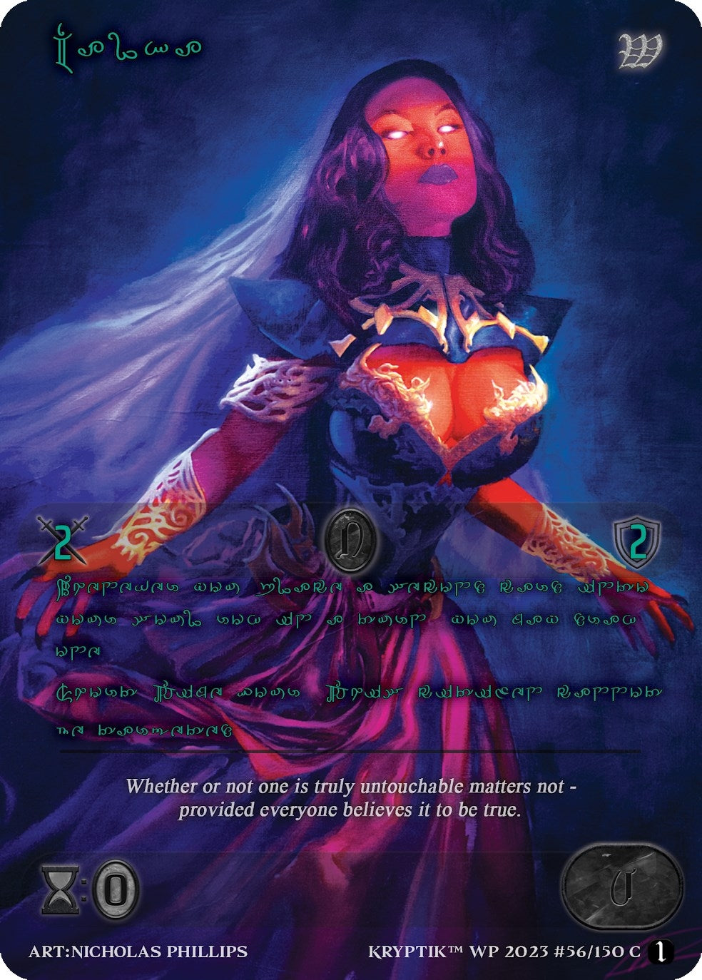 Malka (Green Kryptik Language) (56) - Kryptik TCG Single