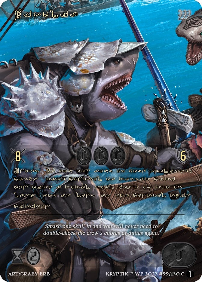 Wikolia (Gold Kryptik Language) (99) - Kryptik TCG Single