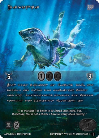Zakonza (Silver Kryptik Language) (100) - Kryptik TCG Single
