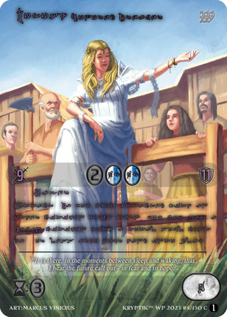 Mokosh Honored Dreamer (Purple Kryptik Language) (4) - Kryptik TCG Single