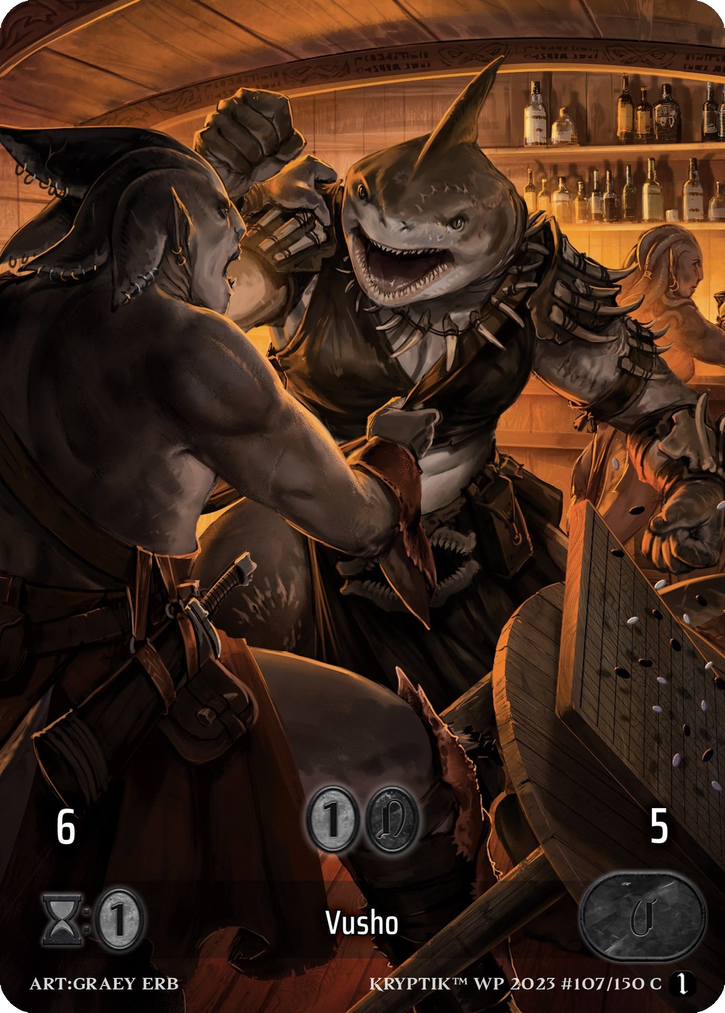Vusho (Box Topper) (107) - Kryptik TCG Single
