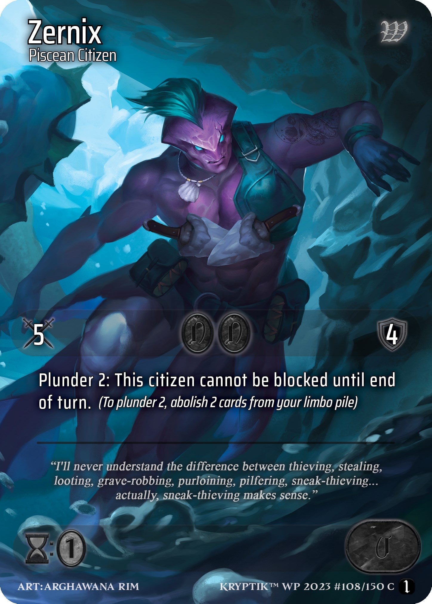 Zernix (108) - Kryptik TCG Single
