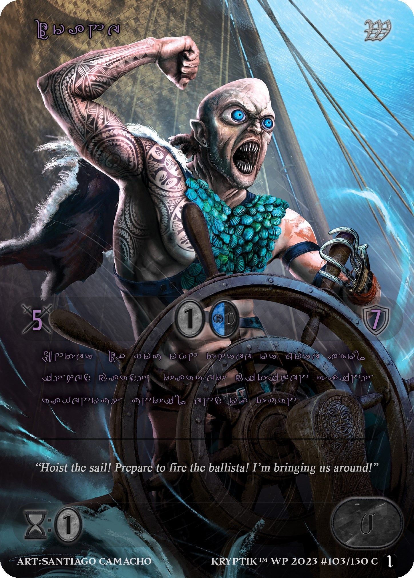 Ioane (Purple Kryptik Language) (103) - Kryptik TCG Single