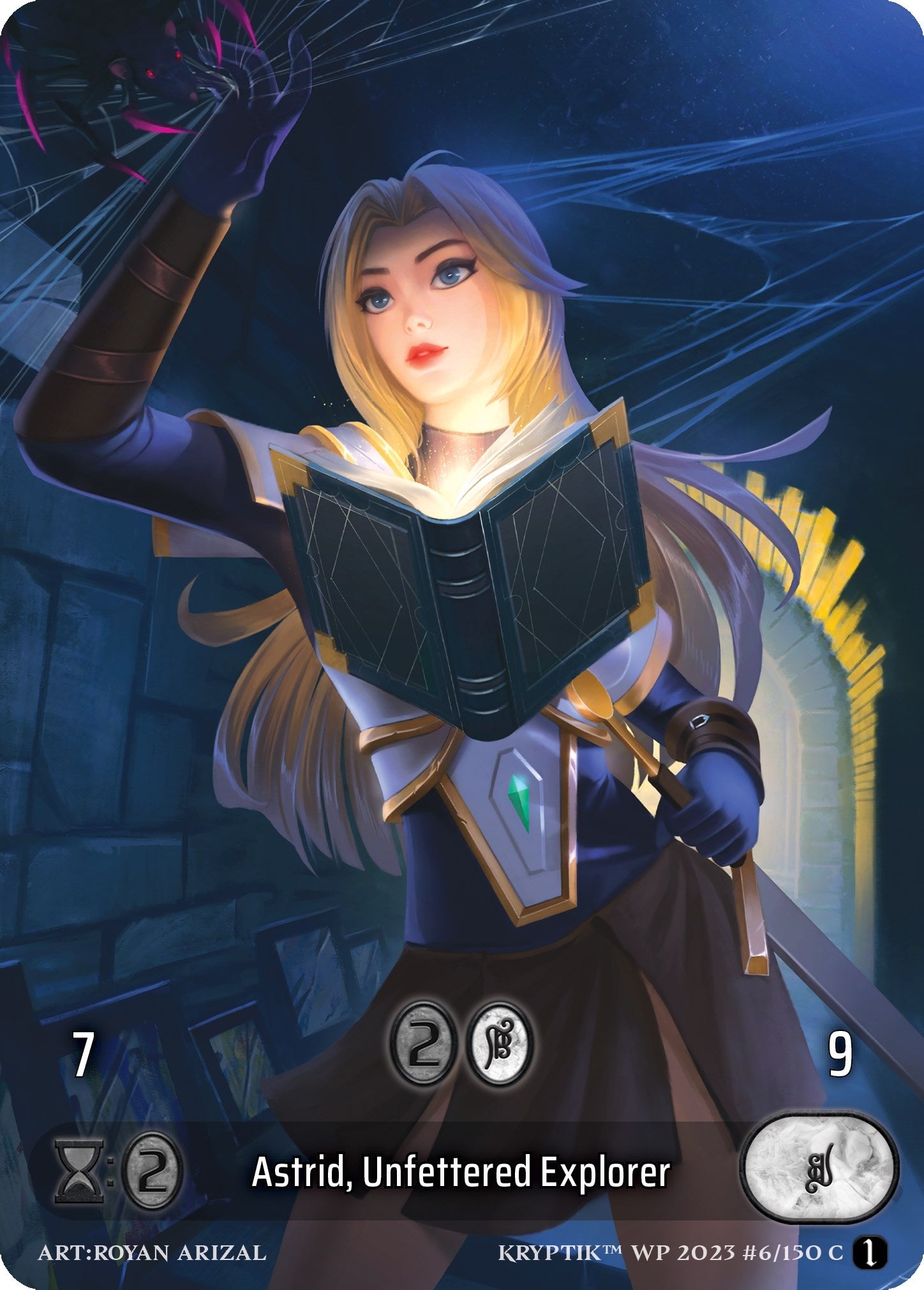 Astrid Unfettered Explorer (Box Topper) (6) - Kryptik TCG Single