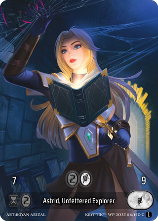 Astrid Unfettered Explorer (Box Topper) (6) - Kryptik TCG Single