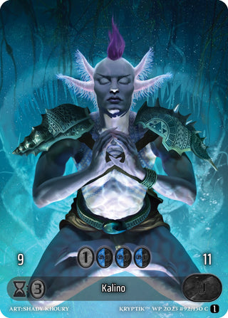 Kalino (Box Topper) (92) - Kryptik TCG Single