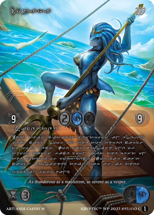 Lopaka (Silver Kryptik Language) (93) - Kryptik TCG Single