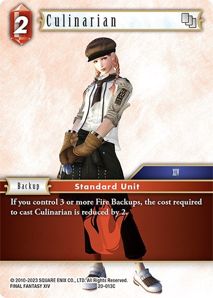 Culinarian (20) [20] - Final Fantasy TCG Single