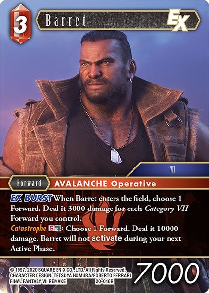 Barret EX (20) [20] - Final Fantasy TCG Single