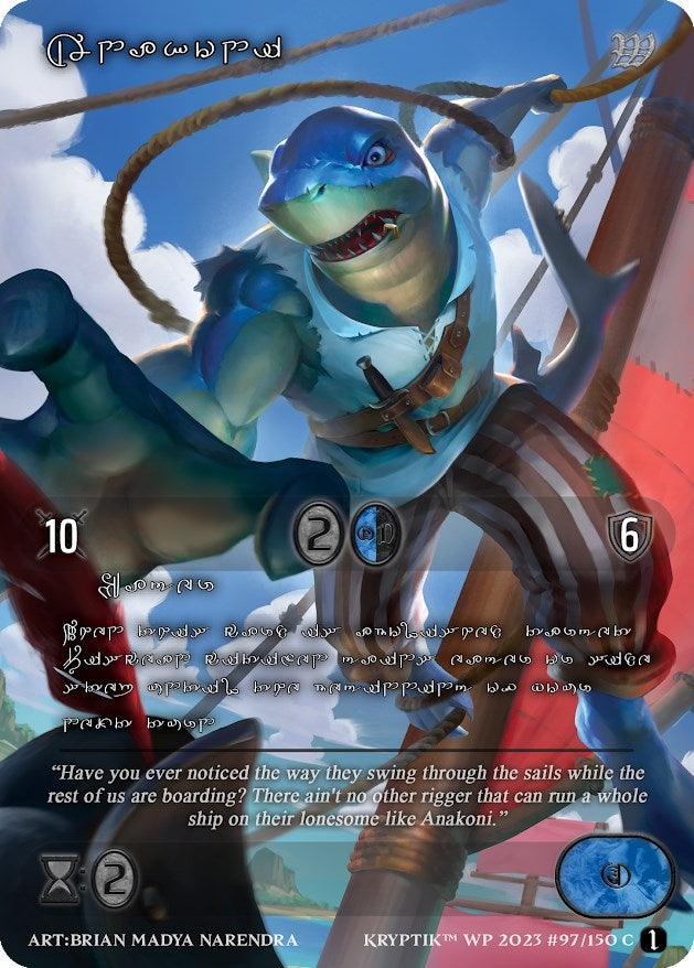 Anakoni (Silver Kryptik Language) (97) - Kryptik TCG Single