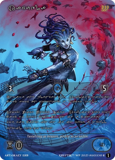 Kamuela (Silver Kryptik Language) (110) - Kryptik TCG Single