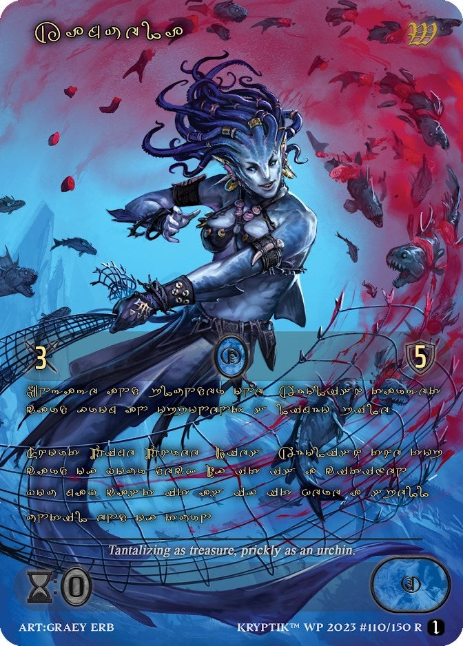 Kamuela (Gold Kryptik Language) (110) - Kryptik TCG Single