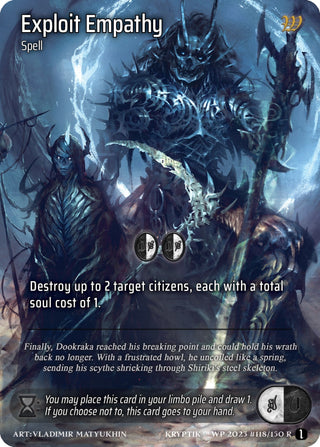 Exploit Empathy (118) - Kryptik TCG Single
