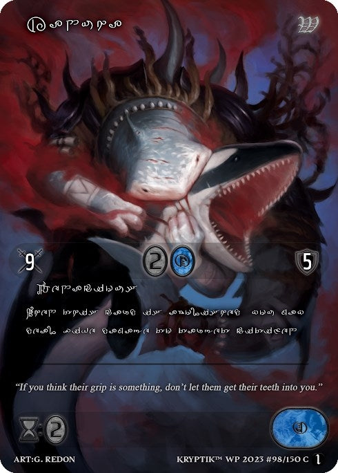 Kanuha (Silver Kryptik Language) (98) - Kryptik TCG Single