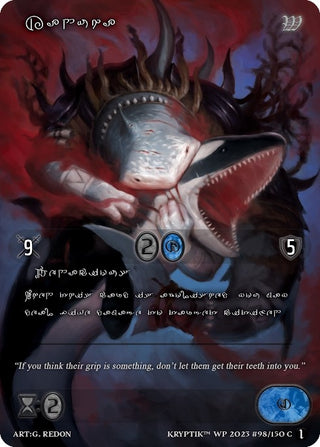 Kanuha (Silver Kryptik Language) (98) - Kryptik TCG Single
