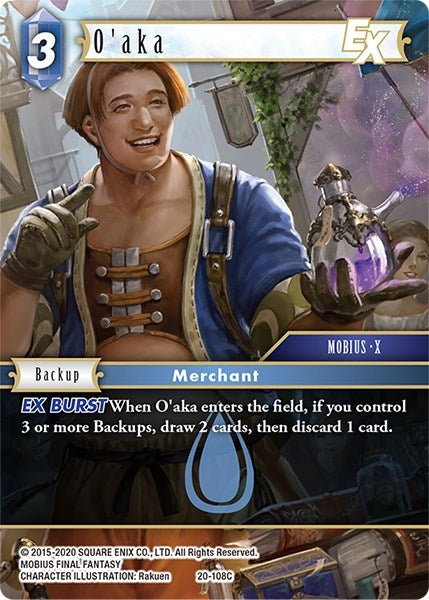 O’aka EX (20) [20] - Final Fantasy TCG Single