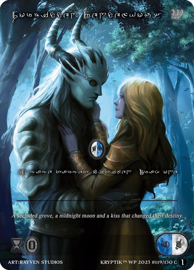 Forbidden Rendezvous (Silver Kryptik Language) (119) - Kryptik TCG Single