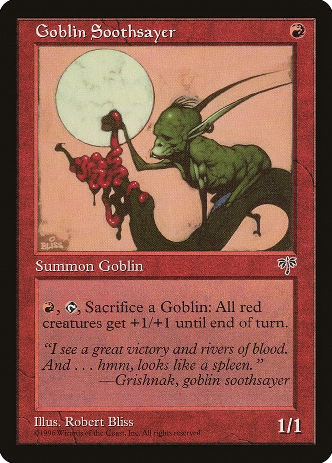 Goblin Soothsayer [MIR] - MTG Single