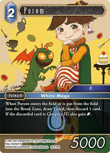 Porom (20) [20] - Final Fantasy TCG Single