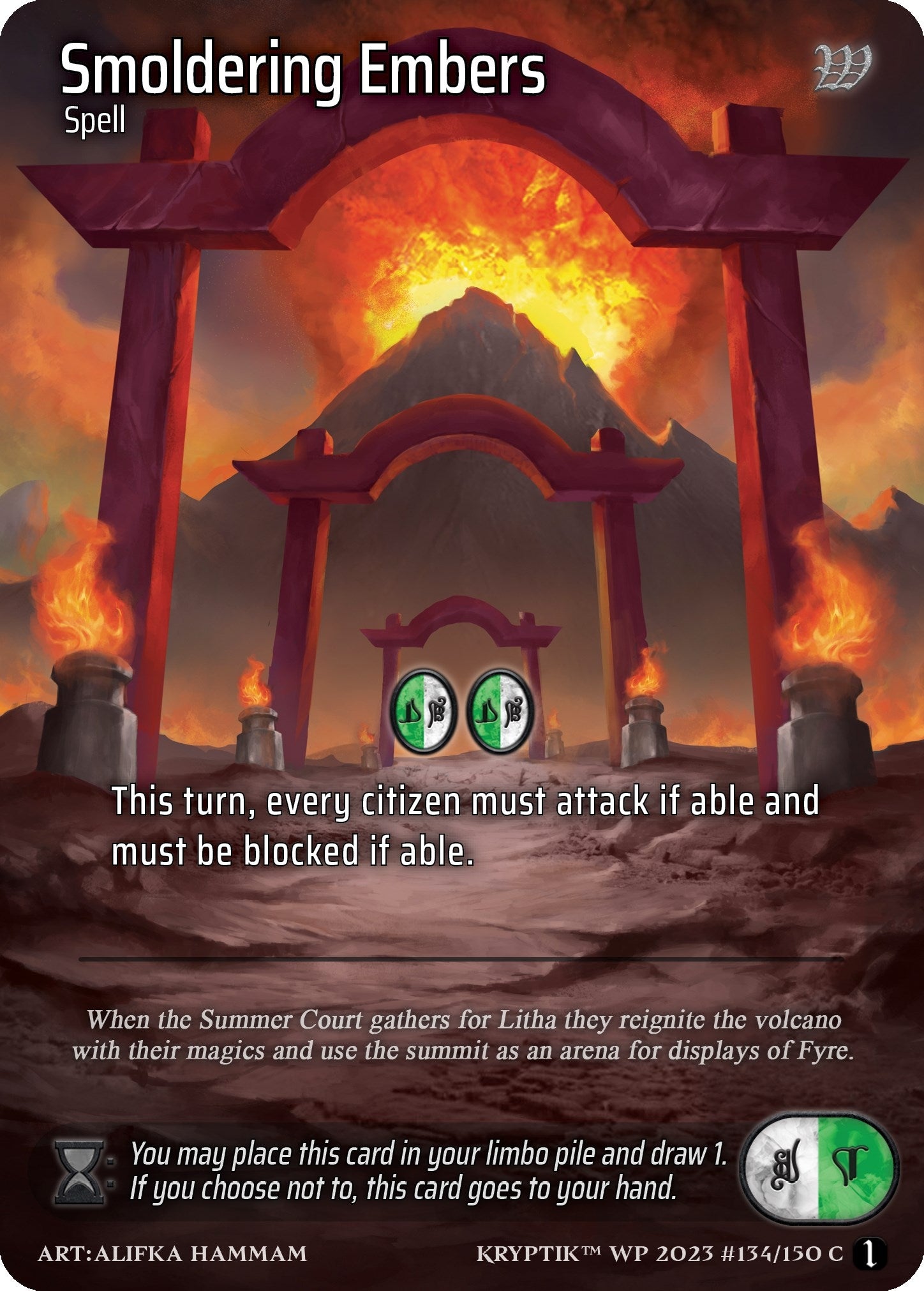 Smoldering Embers (134) - Kryptik TCG Single