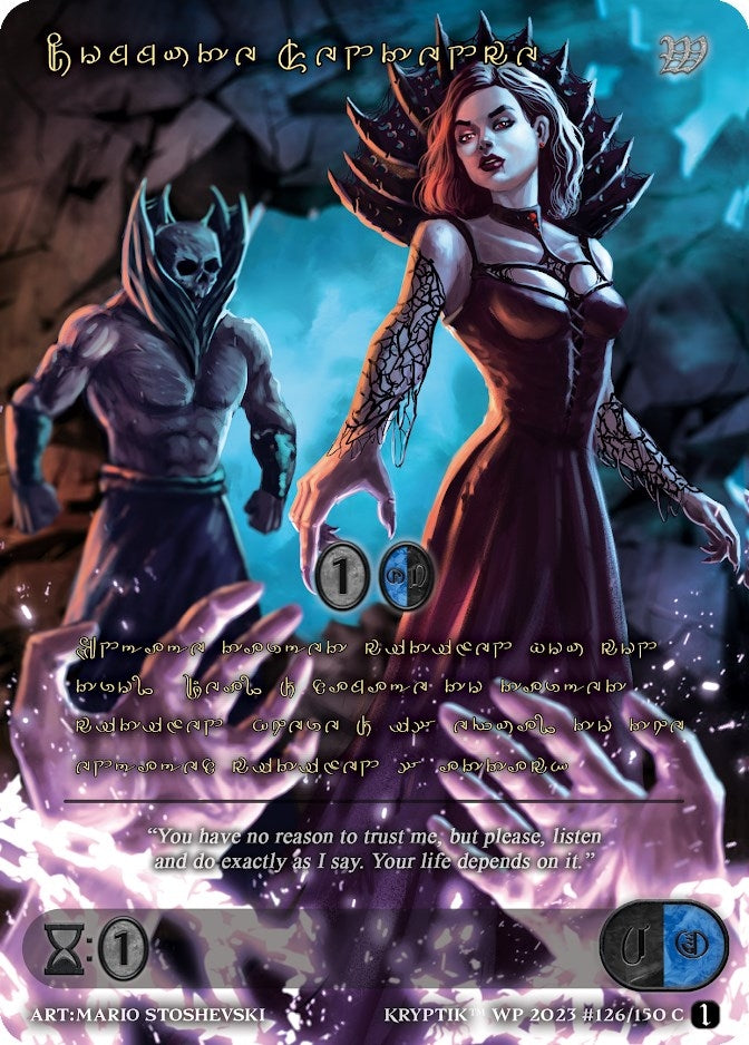 Commute Sentence (Gold Kryptik Language) (126) - Kryptik TCG Single