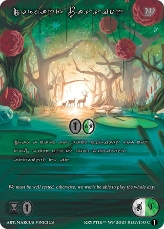 Dormant Passion (Silver Kryptik Language) (127) - Kryptik TCG Single