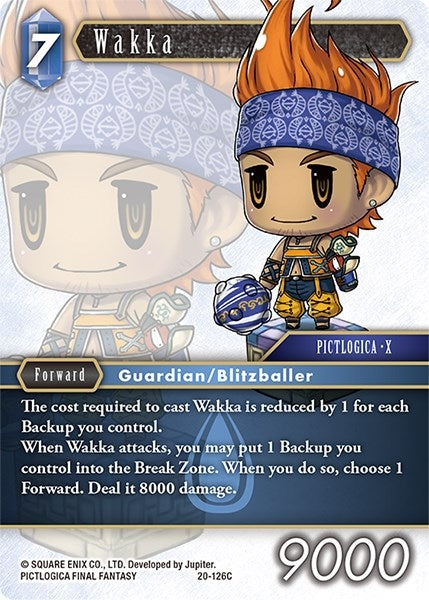 Wakka (20) [20] - Final Fantasy TCG Single
