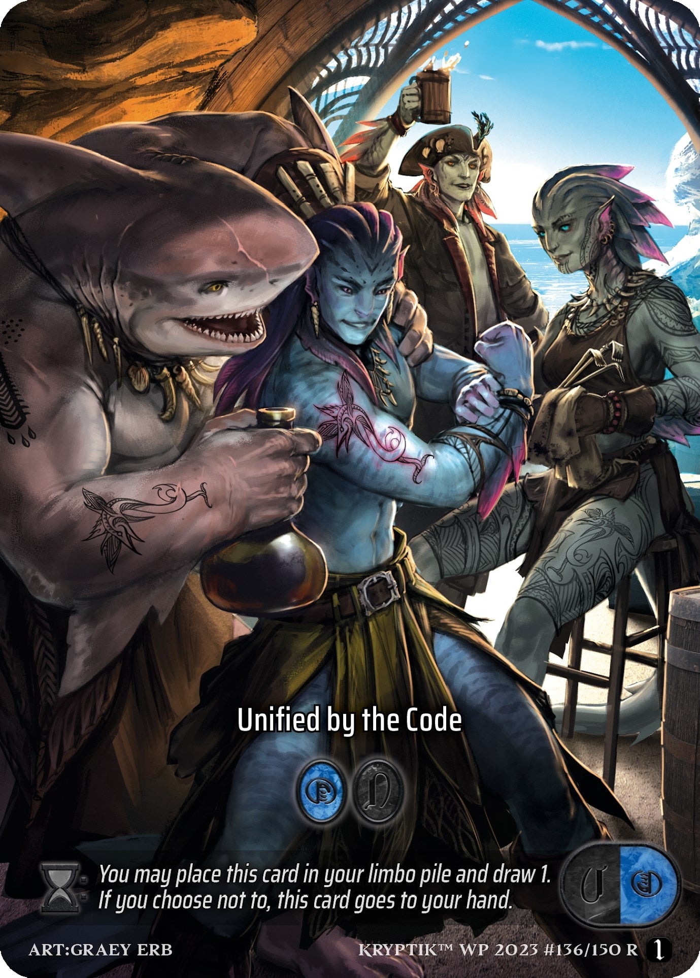 Unified by the Code (Box Topper) (136) - Kryptik TCG Single