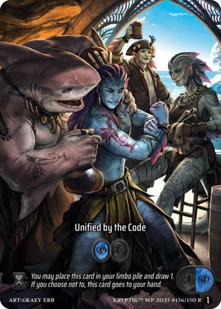 Unified by the Code (Box Topper) (136) - Kryptik TCG Single