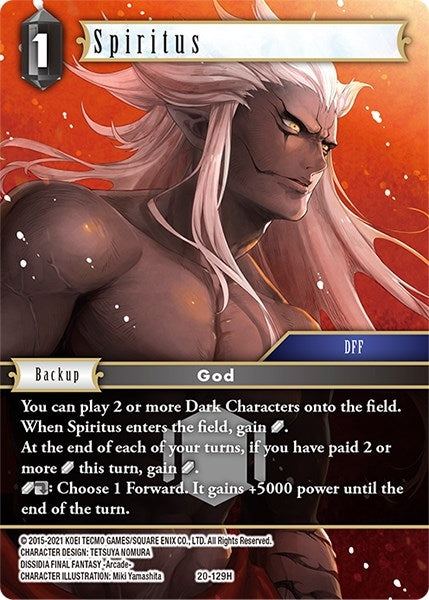 Spiritus (20) [20] - Final Fantasy TCG Single