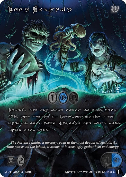 Deep Worship (Silver Kryptik Language) (138) - Kryptik TCG Single