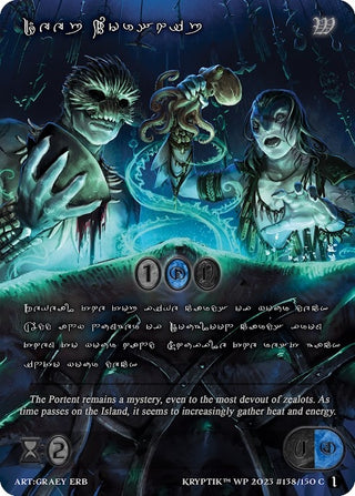 Deep Worship (Silver Kryptik Language) (138) - Kryptik TCG Single