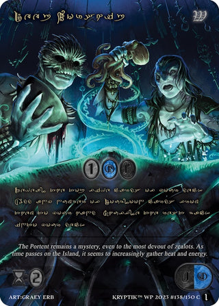 Deep Worship (Gold Kryptik Language) (138) - Kryptik TCG Single