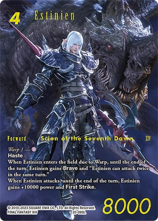 Estinien (Full Art) (20) [20] - Final Fantasy TCG Single