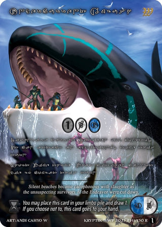 Undercurrent Ambush (Silver Kryptik Language) (141) - Kryptik TCG Single
