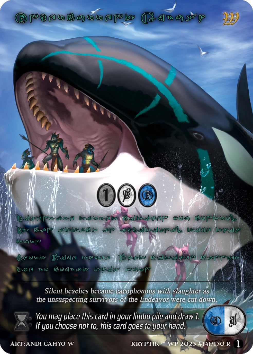 Undercurrent Ambush (Green Kryptik Language) (141) - Kryptik TCG Single