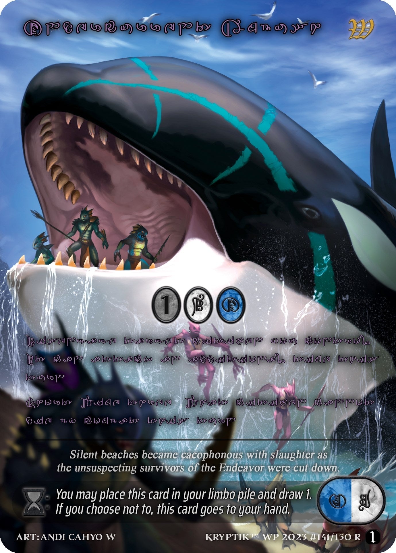 Undercurrent Ambush (Purple Kryptik Language) (141) - Kryptik TCG Single