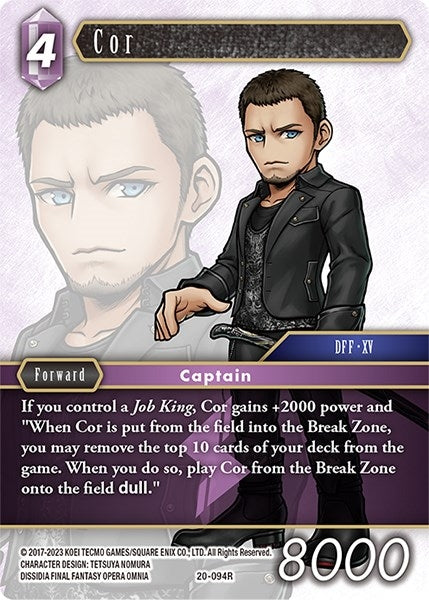 Cor (20) [20] - Final Fantasy TCG Single