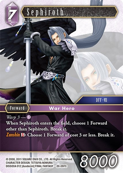 Sephiroth (20) [20] - Final Fantasy TCG Single