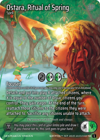 Ostara Ritual of Spring (143) - Kryptik TCG Single