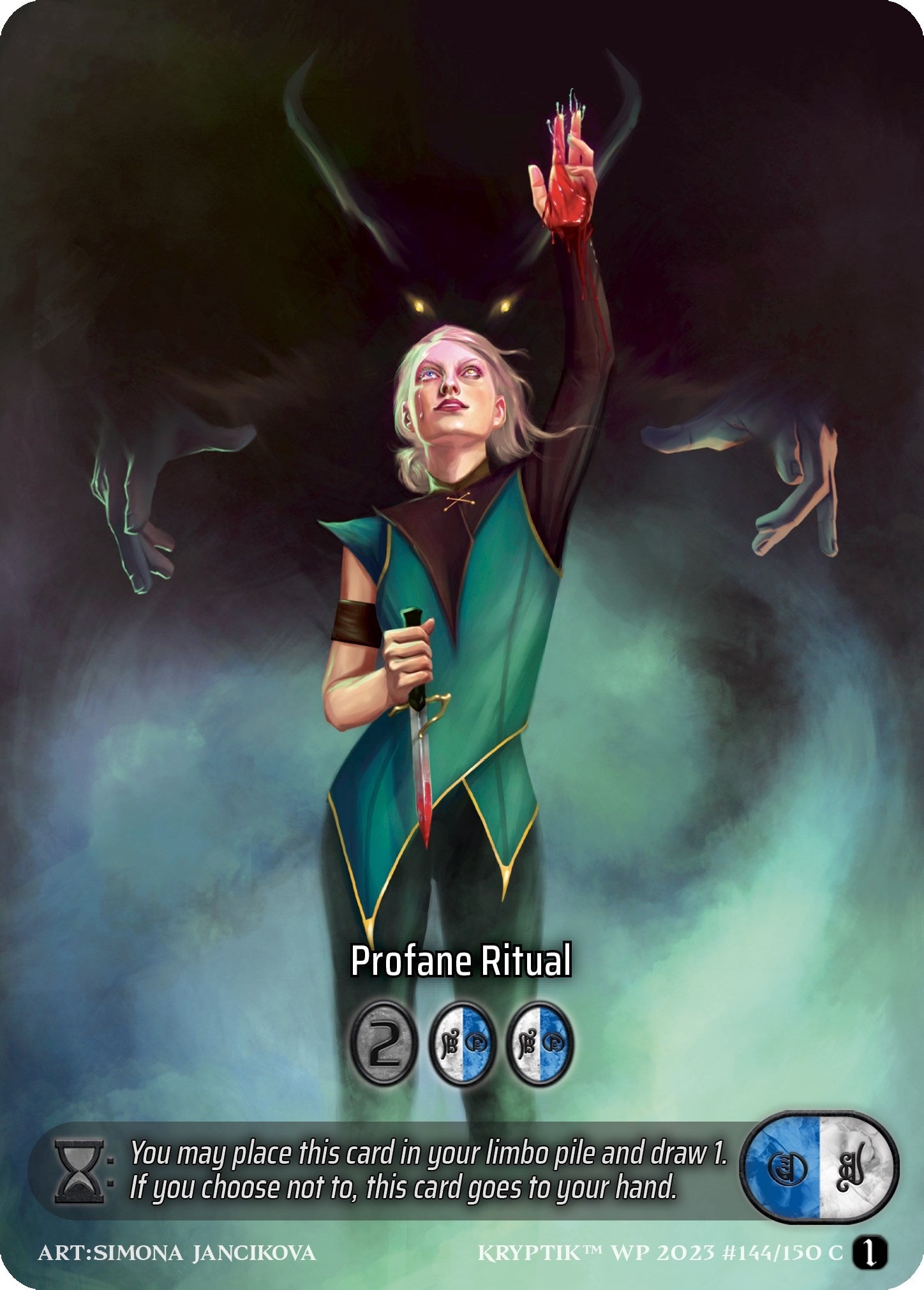 Profane Ritual (Box Topper) (144) - Kryptik TCG Single