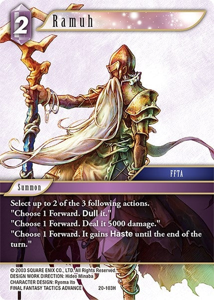 Ramuh (20) [20] - Final Fantasy TCG Single