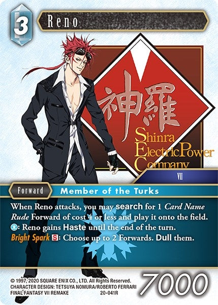 Reno (20) [20] - Final Fantasy TCG Single