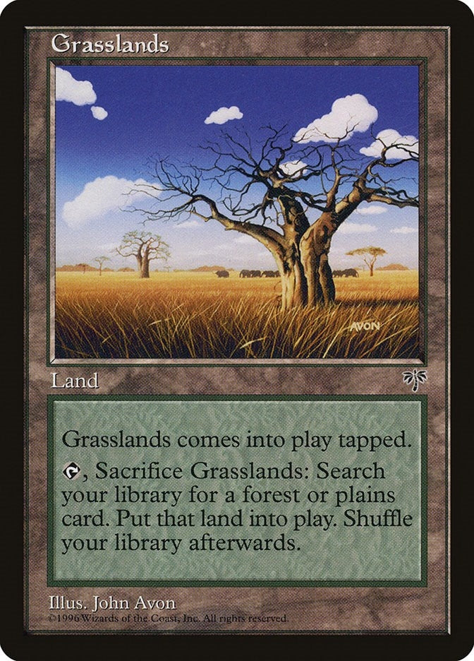 Grasslands [MIR] - MTG Single
