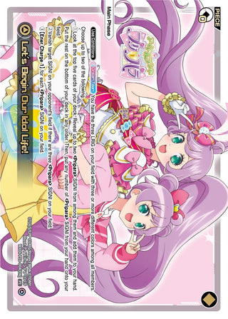 Let’s Begin Our Idol Life! (10004) [WXDi-P10] - WIXOSS Single