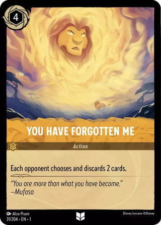 You Have Forgotten Me (31) (1) - Disney Lorcana Single