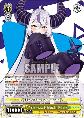 A Step Towards the Future La + Darknesss (104004) [HOL] - Weiss Schwarz Single