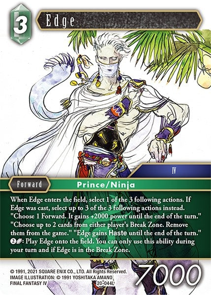 Edge (20) [20] - Final Fantasy TCG Single
