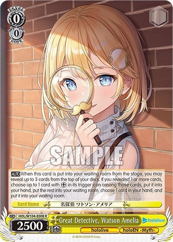Great Detective Watson Amelia (104008) [HOL] - Weiss Schwarz Single