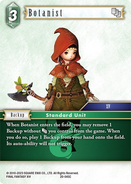 Botanist (20) [20] - Final Fantasy TCG Single